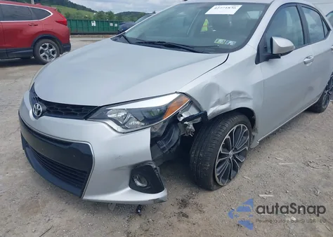 2014 Toyota Corolla S Plus из США, поврежденный, VIN 2T1BURHE4EC044565